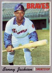 1970 Topps Baseball Cards      413     Sonny Jackson